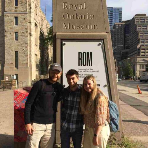 GVSU students engage in summer research at the Royal Ontario Museum
